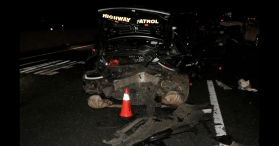 Tesla driver says he was asleep and using FSD when he crashed into highway patrol cars