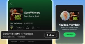 Spotify’s new podcast memberships let you pay for extra perks