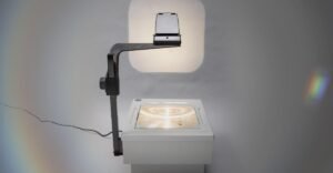 The history of overhead projectors, from war rooms to classrooms
