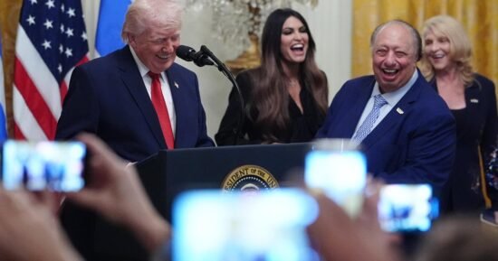 Trump says he’s “looking at” firing Kimberly Guilfoyle: “We’re not happy”
