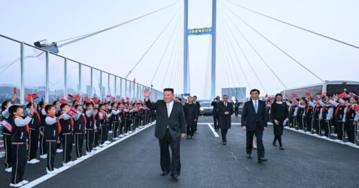 North Korea’s Kim Jong Un touts ties, opens bridge with China on first trip in a year