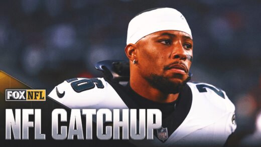 NFL Catchup: Saquon Barkley Among 24 Eagles On Injury Report; Caleb Williams Returns
