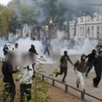 French police clash with student protesters over school improvement demonstrations