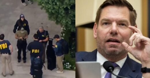 FBI agents raid billionaire's mansion in Eric Swalwell investigation