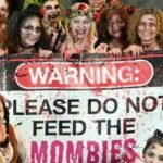 Group of "mombies" host "Thriller" flash mob with a purpose: to raise money for breast cancer