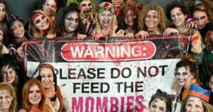 Group of "mombies" host "Thriller" flash mob with a purpose: to raise money for breast cancer