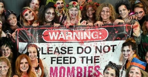 Group of "mombies" host "Thriller" flash mob with a purpose: to raise money for breast cancer