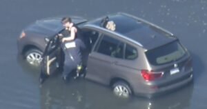 High tides break records, closing several roadways, flooding neighborhoods on both coasts