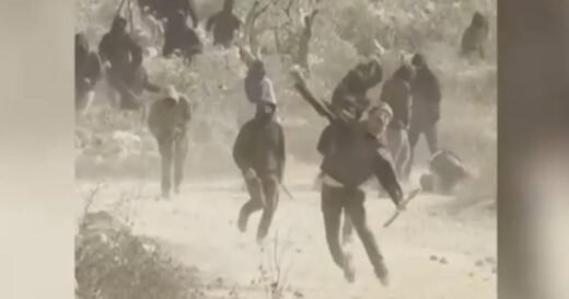 Israeli settlers attack American journalist and Palestinians during olive harvest in West Bank