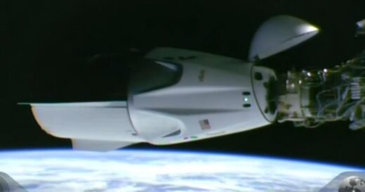 SpaceX Crew 13 docking at International Space Station