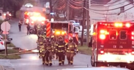Watch: Bodycam footage shows Virginia police's heroic response to house fire as man trapped
