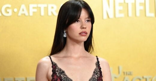 A photo of actress Mia Goth seemingly referencing news of her recent divorce spread across the internet. It was AI-generated, her representatives say, posted by an account she had asked Instagram to remove.