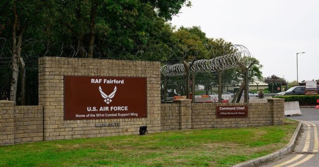 Dual U.K.-Iranian national arrested over security incident at U.S.-run air base in England