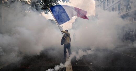 French police clash with some protesters again as demonstrations continue in nation’s cities