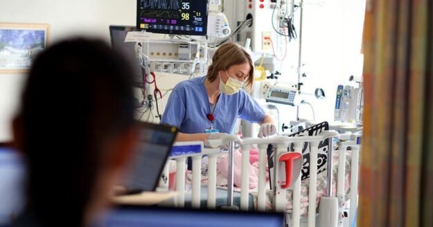 Hospital beds for the nation’s sickest kids are disappearing