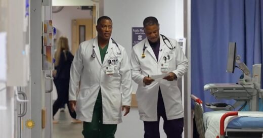 Twin doctors on their climb out of poverty