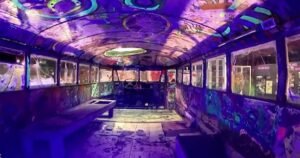 Ken Kesey's original "Merry Pranksters" bus makes its latest trek