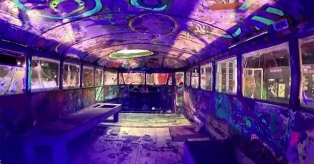 Ken Kesey's original "Merry Pranksters" bus makes its latest trek