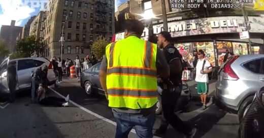 NYPD body camera video shows aftermath of ICE agent shooting man in Marble Hill