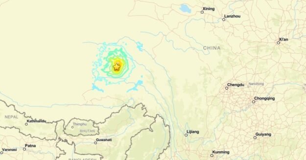 At least 16 dead when powerful 7.0 magnitude earthquake strikes in Tibet, local officials say