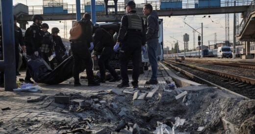 Russian drone kills 14 at Ukraine train station, but local truce credited to Melania Trump brings some hope